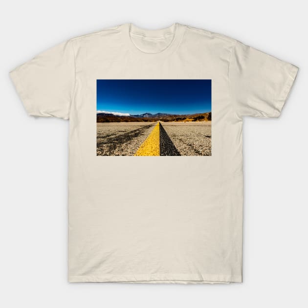 Road in the west T-Shirt by StormChaserD